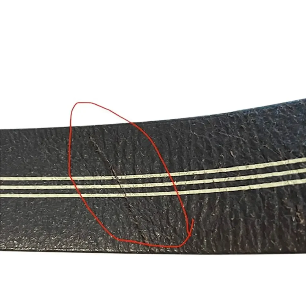 Fossil men's brown genuine leather belt, size 32.